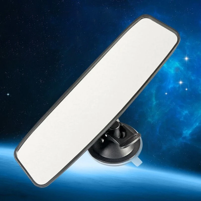 Rear View Mirror Panoramic Reversing Interior Mirror Elegant Simple Reduce Blind Spots Panoramic Wide view Drop shipping