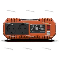 FCHAO 7000W Pure Sine Wave Inverter 12V 24V 48V To 220V 230V Sine Wave Inverter LCD Home Camping And RV Continuous Power 3500W