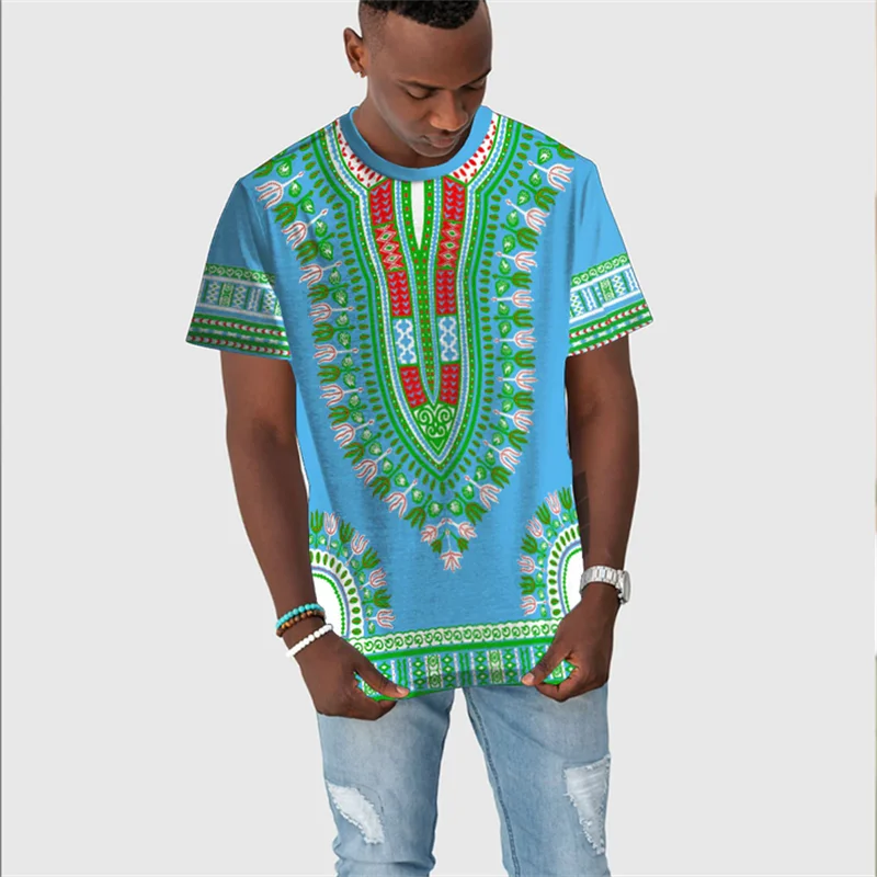 African Country Djibouti Flag Graphic Casual Men Women T-shirt 2024 Summer Daily Sports Fitness GYM Tops Tee Shirts Oversized