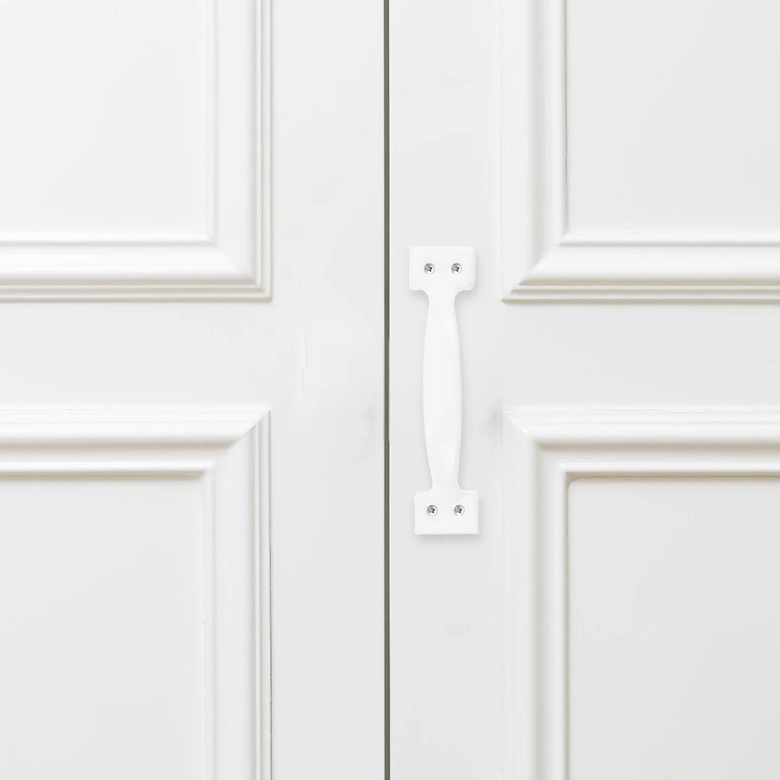 

White Bow Pull H for Wood Doors Style Hollow Design Enamel Iron Cabinet H les Door Accessories