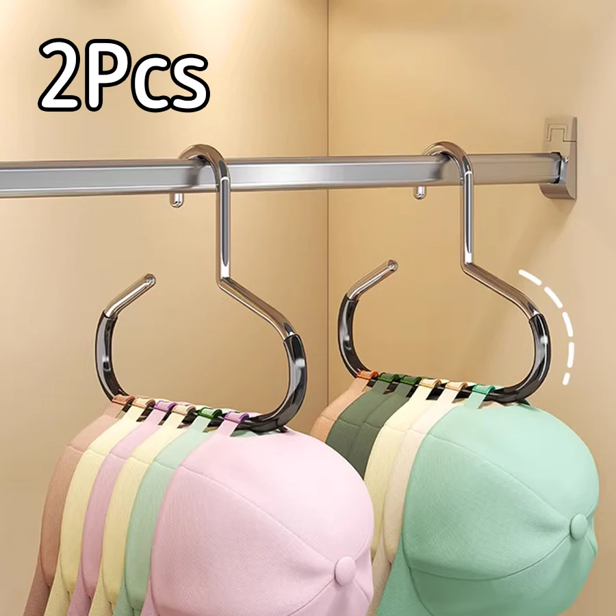

Circle Ring Hat Hanger 8 Hats Display Rack Baseball Cap Organizer Scarf Towel Tie Storage Holder for Closet Bedroom Saving Space