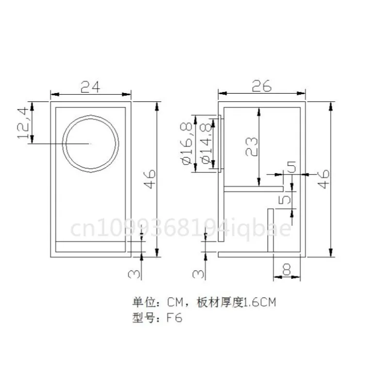 A pair Lii Song 8-inch 8 ohms full-range HiFi speaker fast-8, home speaker, DIY speaker unit. in stock view 5