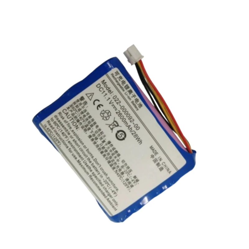 High Quality 022-000092-00 Battery 11.1V 2600mAh for COMEN H3 Monitor ECG Machine Replacement Battery