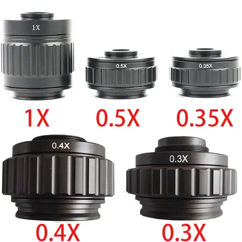 0.3X 0.35X 0.4X 0.5X 1X 어댑터 렌즈 38mm-C-마운트 커넥터 디지털 카메라 초점 용 삼안 스테레오 현미경 튜브 Best5 0.3X 0.35X 0.4X 0.5X 1X 어댑터 렌즈 38mm-C-마운트 커넥터 디지털 카메라 초점 용 삼안 스테레오 현미경 튜브 Best5