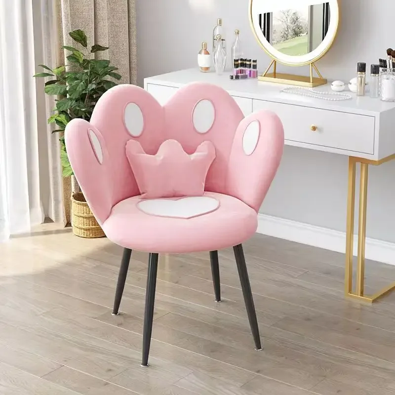

For Bedroom Girl Cute Dorm Computer Home Lift Swivel Chair Writing Desk Chair Dressing Stool Makeup Chair