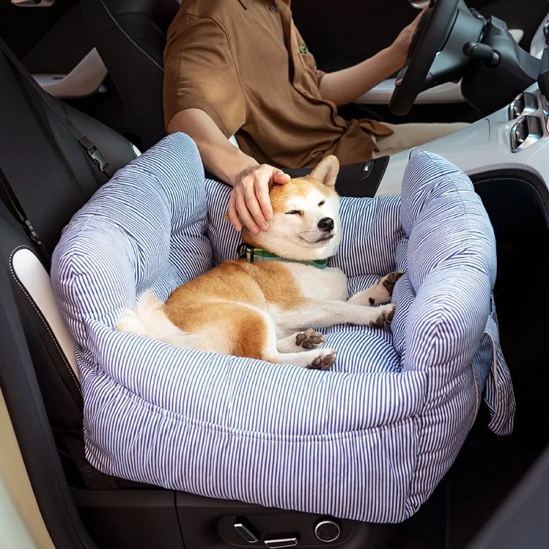 New Pet Dog Car Seat Bed Safety Car Seat Booster Portable Dog Carrying Bag for Small Dogs Cats Puppy Carrier Travel Accessories