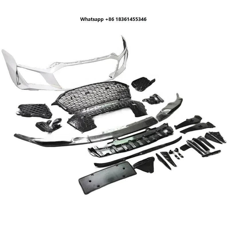 

FOR R8 2016-2017 old upgrade 2021-2022 new style front bumper body kit