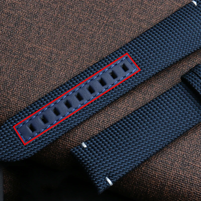 22 مللي متر النايلون مقاوم للماء حزام الساعات ل ميدو M026.629/430 المحيط ستار M042.430 استبدال سوار الفرقة الرجال الملحقات