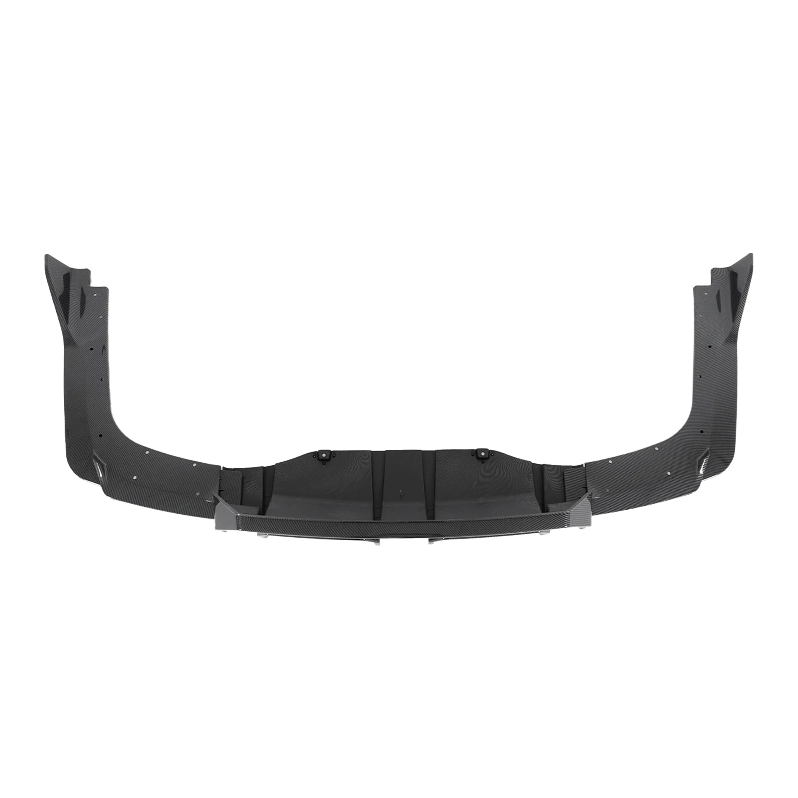 For KIA Stinger 2018-2021 Rear Bumper Diffuser Ad Style Glossy Black Carbon Fiber Painted Car Accessories Body Kit Diffuser view 5