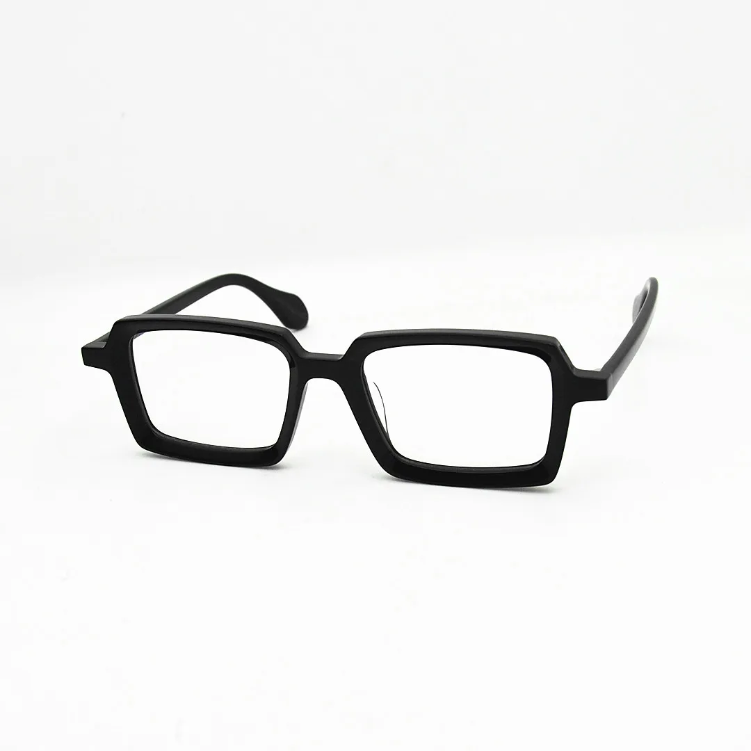 Belight 光学ベルギーデザイナースクエア厚いイタリアアセテートメガネ眼鏡眼鏡フレーム男性女性眼鏡 Mille + 86