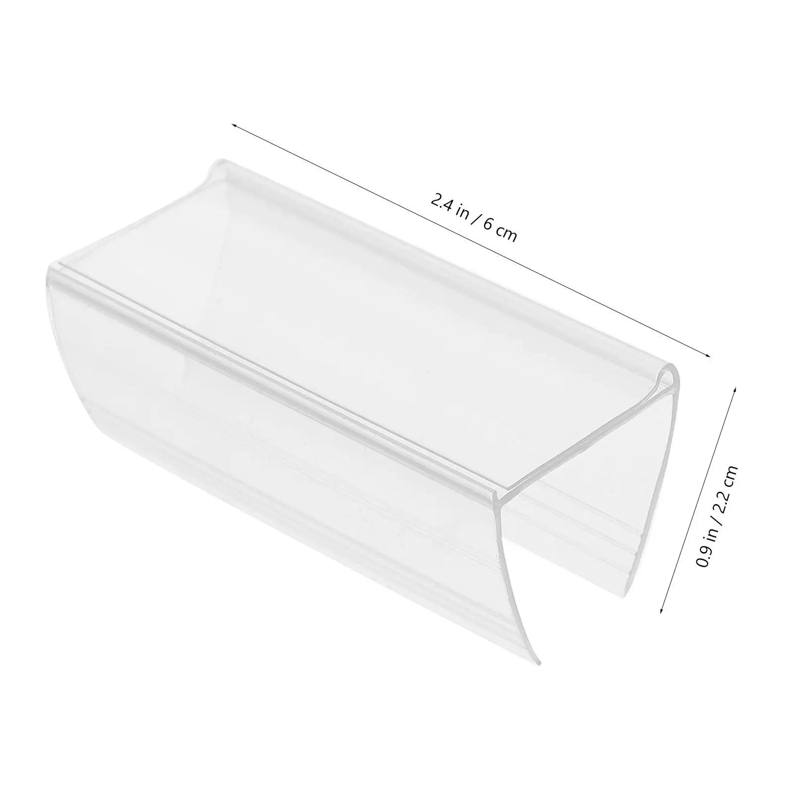 30 stücke PVC Label Halter Wiederverwendbare Regal Tag Zeichen Display Clips Preis Bar Marker ganizer Zubehör Lagerung Zimmer Bibliothek