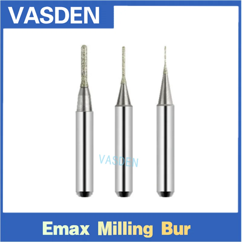 

Dentium-D6 E.Max Glass Ceramic Dental Laboratory Milling Tools CADCAM Milling Burs Cutters For Lab Materials Lithium Disilicates