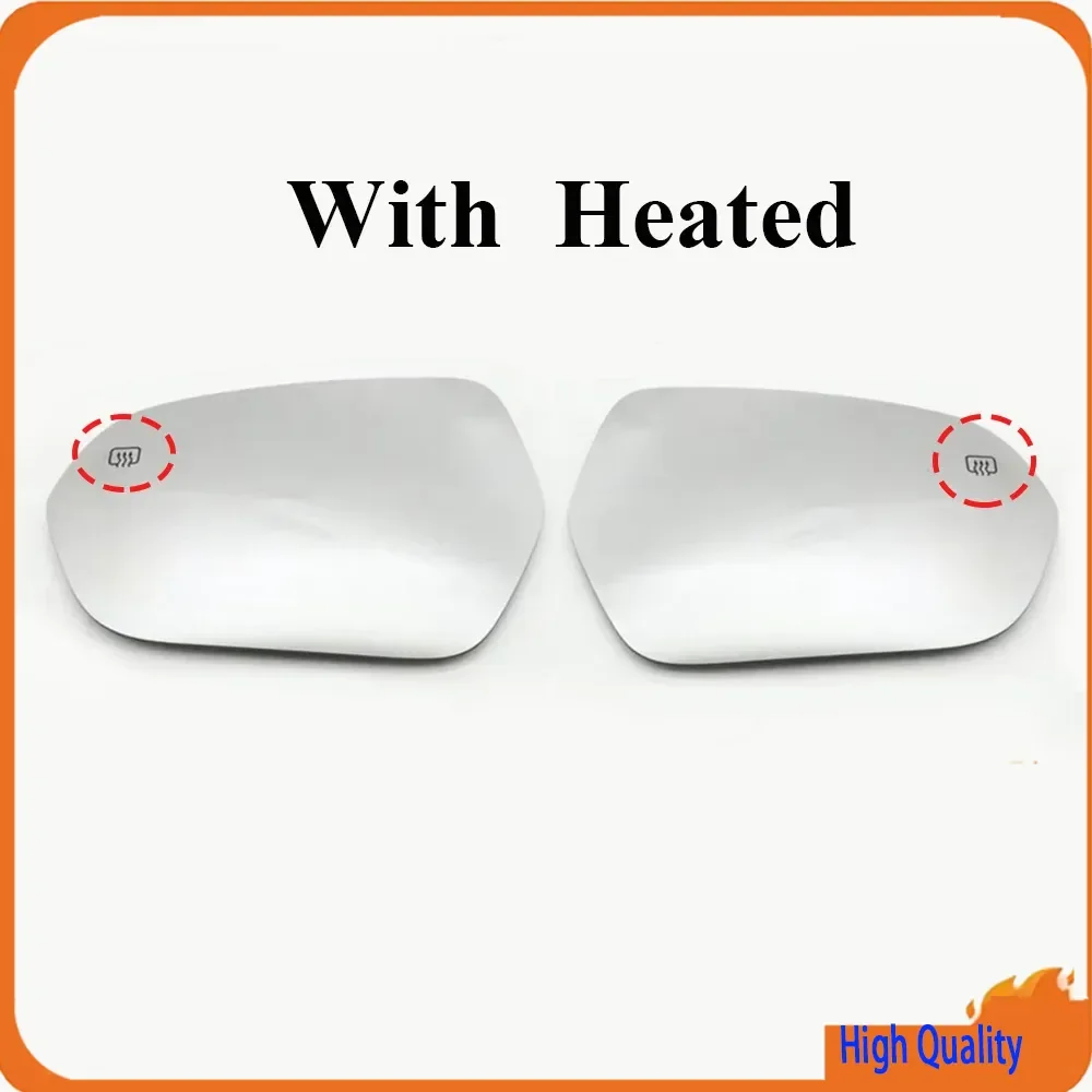 For Peugeot Landtrek 2020-2025 Outside Front Door Wing Rearview Mirror Heating Glass Lens