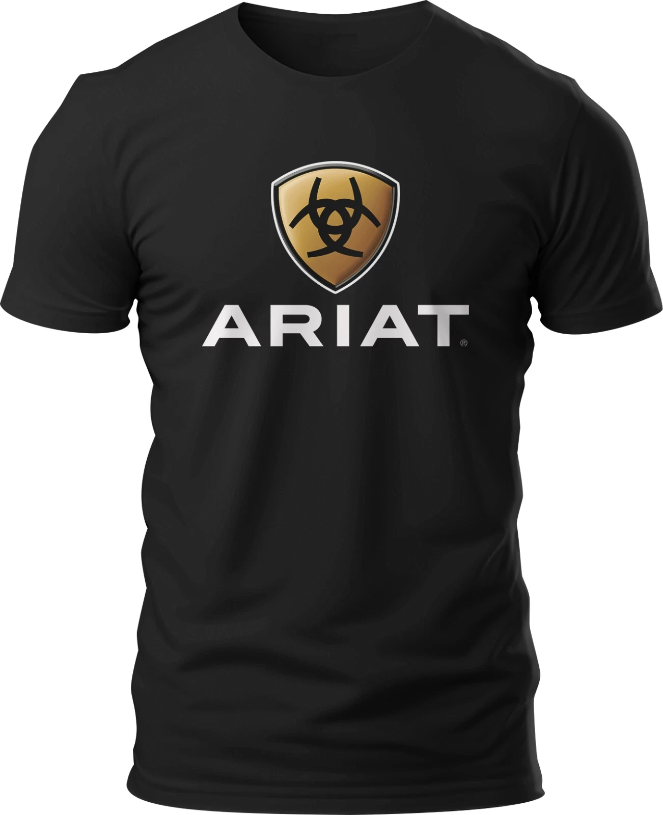 

Ariat International Logo Funny T Shirt S-4XL Summer Pure Cotton Men's T-shirt