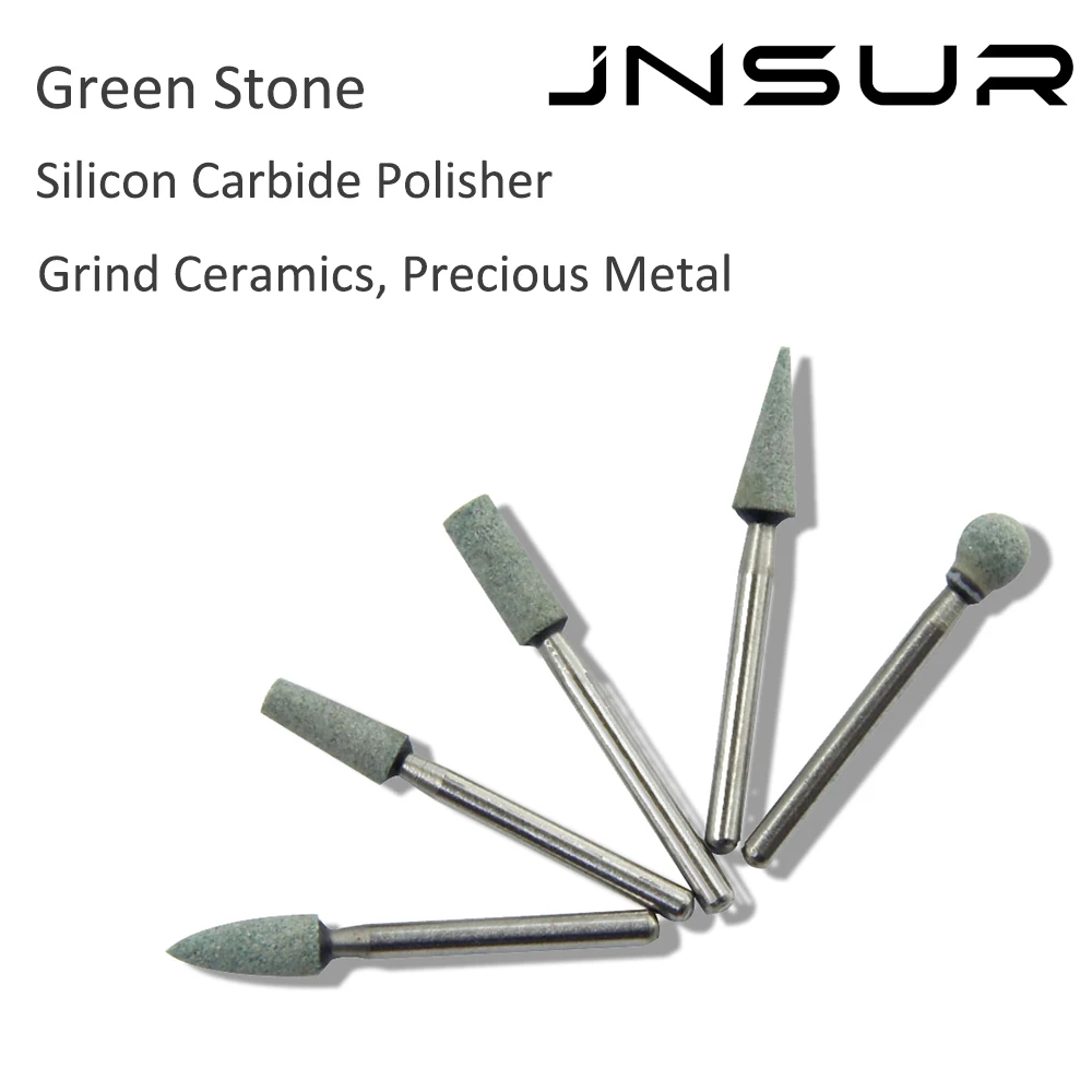 Green Stone Polishing Dentists Silicon Carbide Polisher For Composite Finishing High-Speed FG Shank Polish Filling Composite