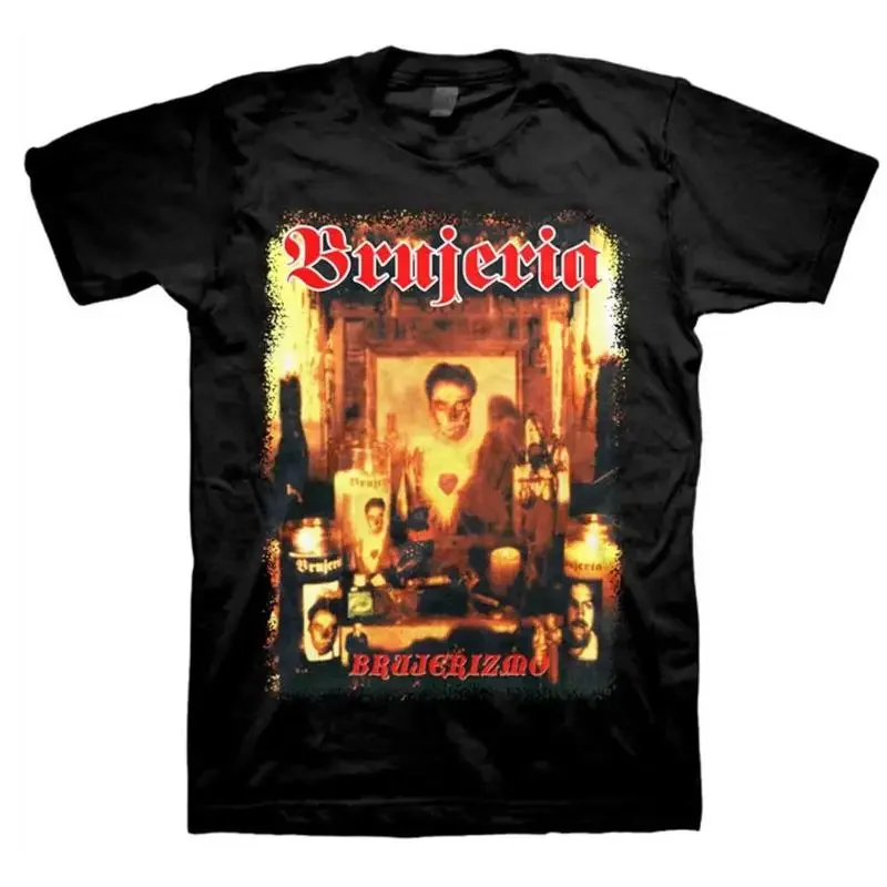 Camiseta Oficial BRUJERIA cd cvr BRUJERIZMO LAST MED New Fear Factory Asesino OOP