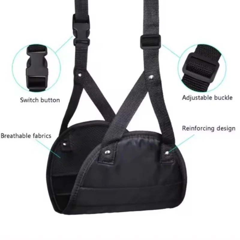 1/3/5 szt. Zawieszenie regulowany hamak na nogę hamak samochodowy hamak podróżny biurowy pasek hamakowy podnóżek samolotu meble ogrodowe