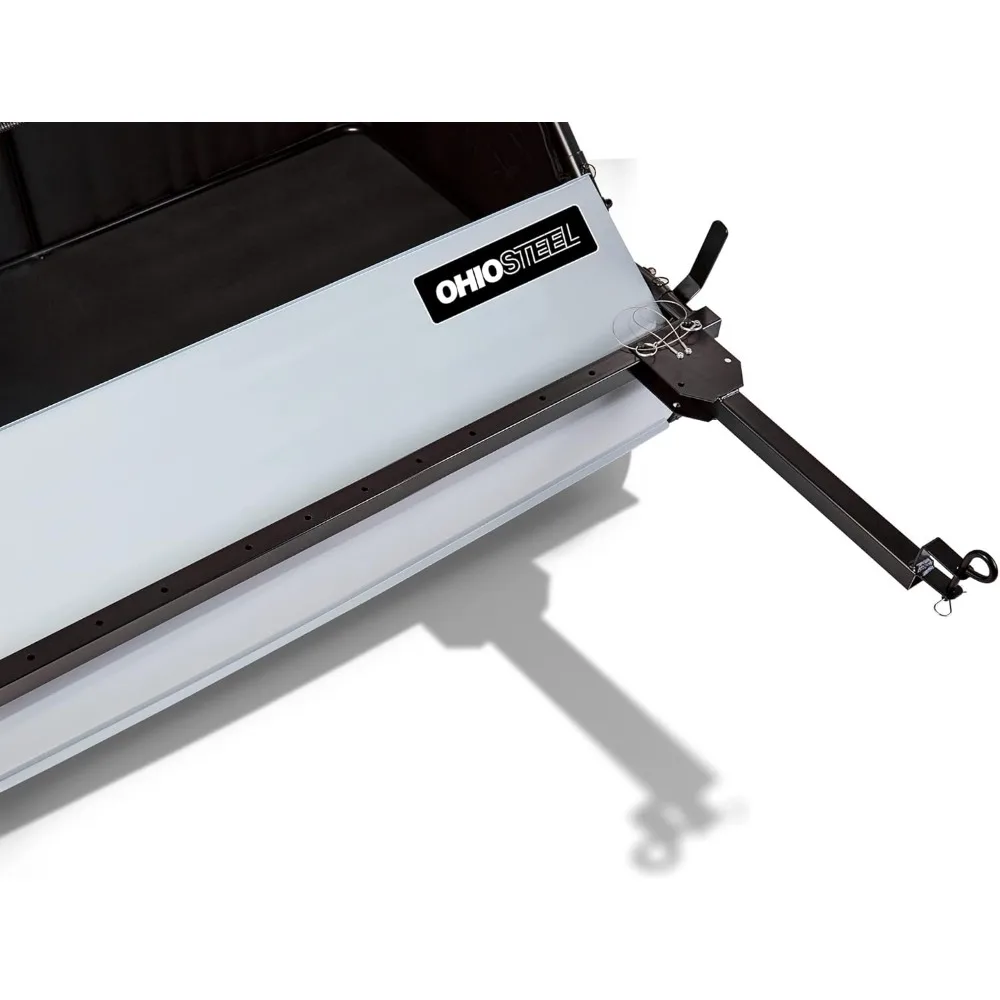 مكنسة العشب أوهايو ستيل 4222V2، 22 قدم مكعب، رمادي #3