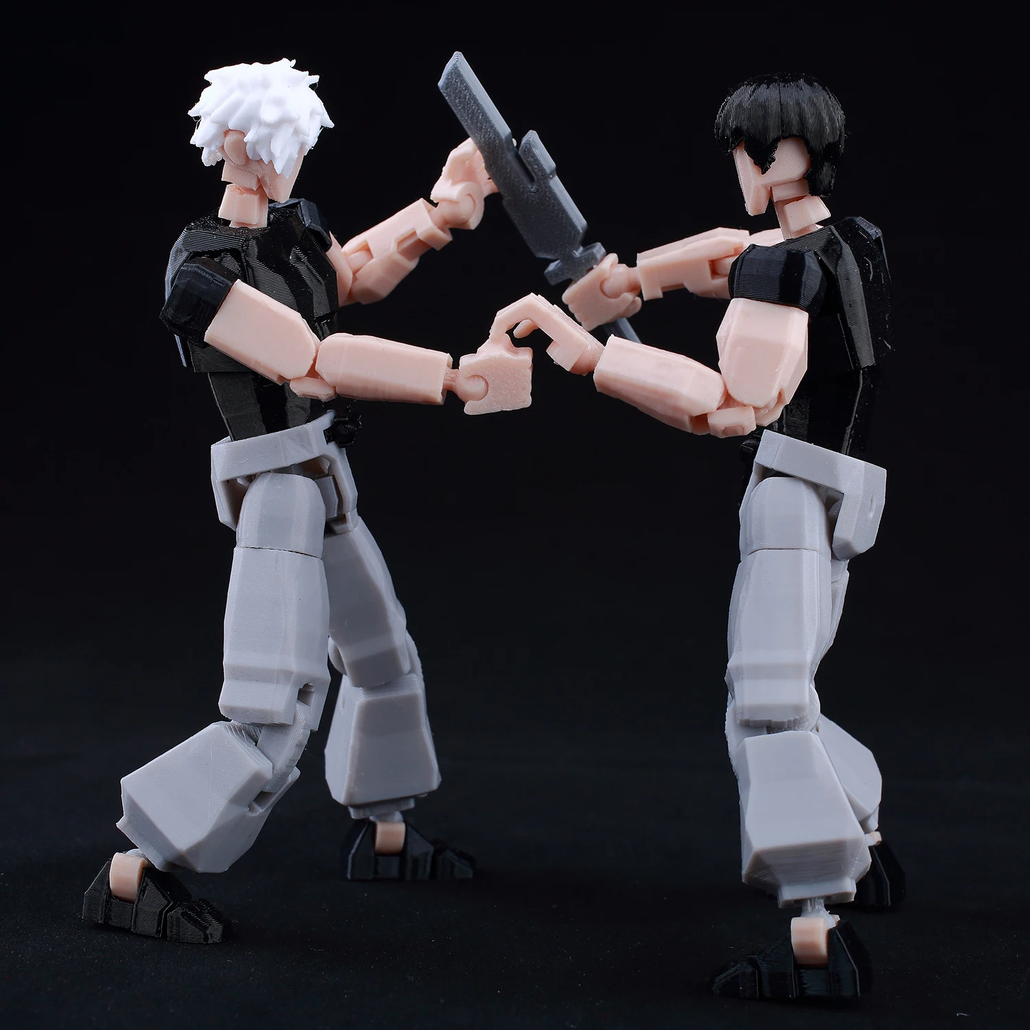 

9L3D Dummy Titan13 Gojo VS Toji Fushiguro Action Figure Full Body Movable Stop Motion Animation Tool Stress Relief Cheap Gifts