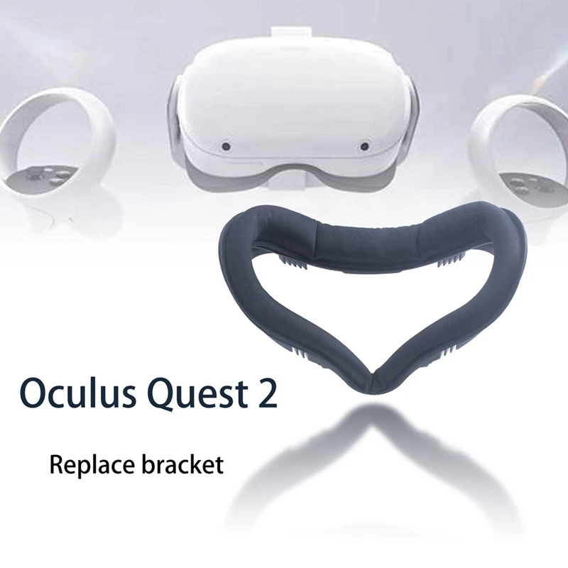 Breathable Sweatproof Interface Bracket Replacement Parts Soft Cushion VR Facial Pad For Oculus Quest 2