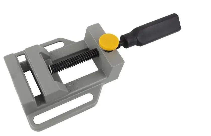 

Лидер продаж, алюминиевый мини-плоский зажим, тиски, плоские тиски, мини-зажим для пресса, тиски для настольной дрели из алюминиевого сплава