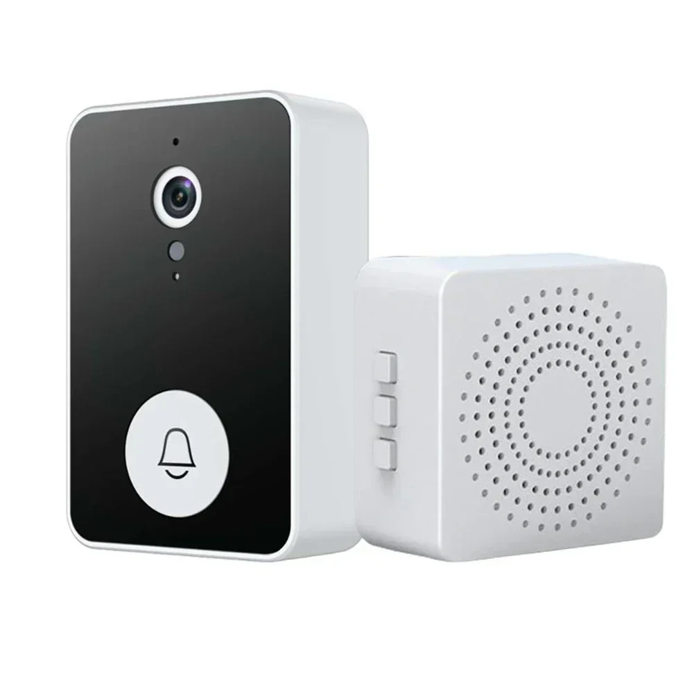 Video Doorbell Video Doorbell Camera Wireless Smart Waterproof Level Ip65 For Tu-ya Video Doorbell Rechargeable Lithium Battery