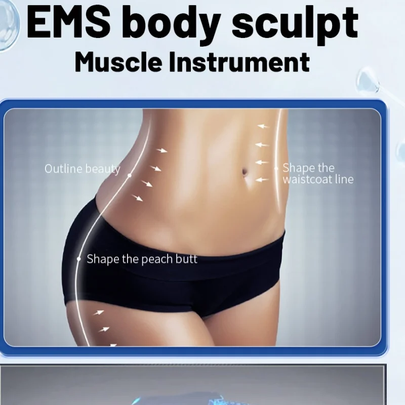 

Новый портативный электромагнитный миостимулятор Myoslim 15 Тесла 6500 Вт для коррекции фигуры и снижения веса с RF-технологией