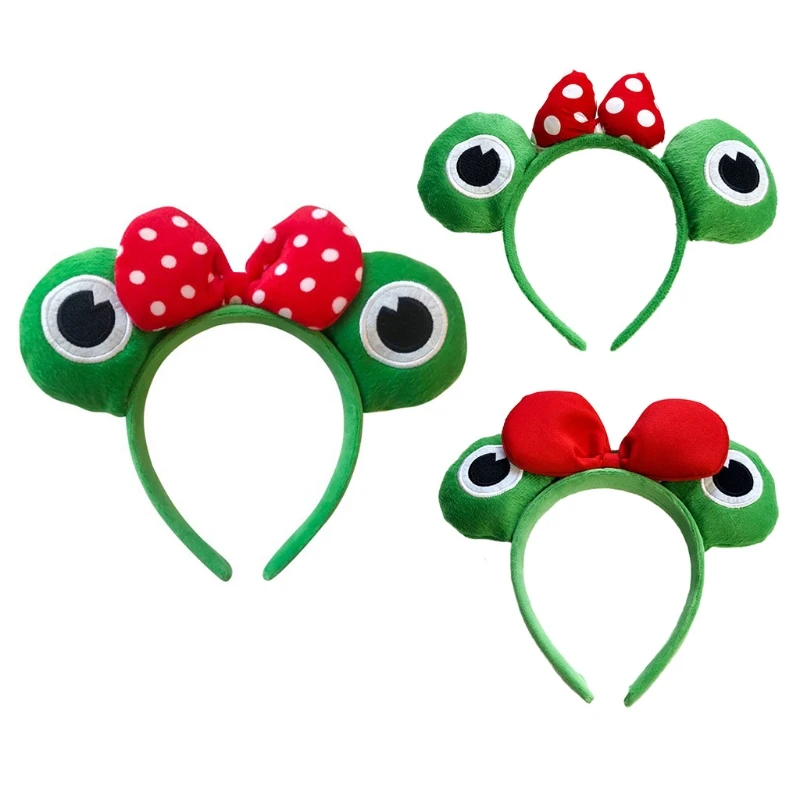 Plush Pig ears Headband Hairband Cosplay animal headwear Costume Headdress Dog monkey Elephant panda