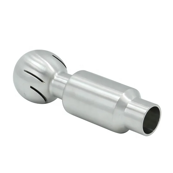 

DN25 SS316L SS304 Sanitary Grade Stainless Steel Price Welding Rotary Spray Ball Cleaning Ball for Food and Beverage Processing