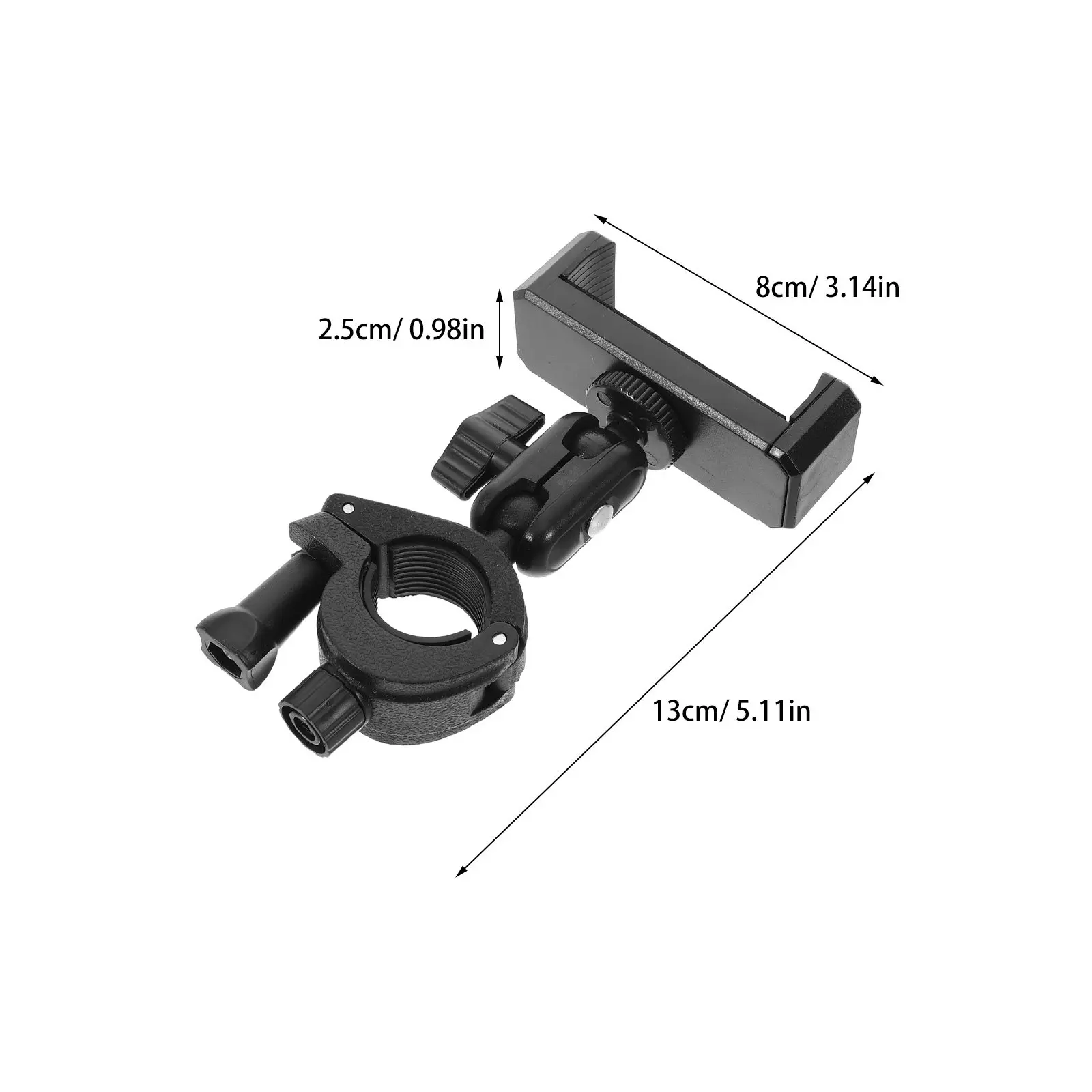 15-31Mm Trumpet Phone Stand Clamp Lyre Clip Fully Adjustable 360 Degree Rotation Holder for Brass Instruments Sheet Music