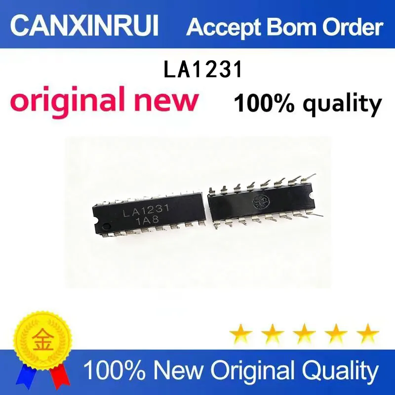 

(5-100 Pieces) Brand new original LA1231N LA1231 DIP-16 spot chip IC