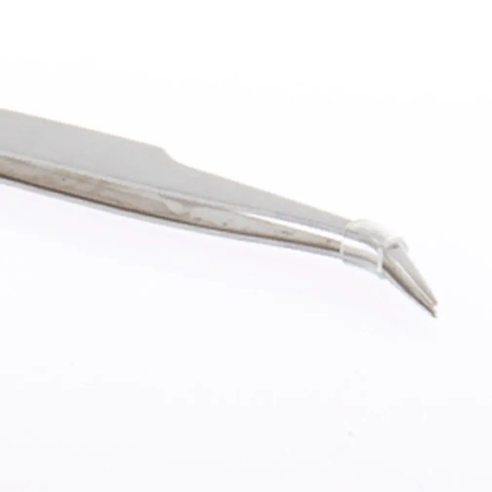 Anti-static Tweezer Maintenance Tool Curved Pointed Stainless Steel