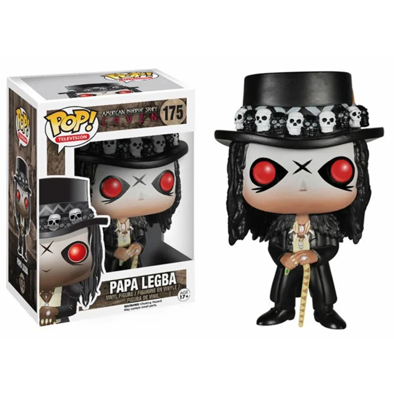 Funko pop America Horror Story  Figure Toys # 175 Papa Legba Collection Action Figure Toys Model Decoration Doll Toys