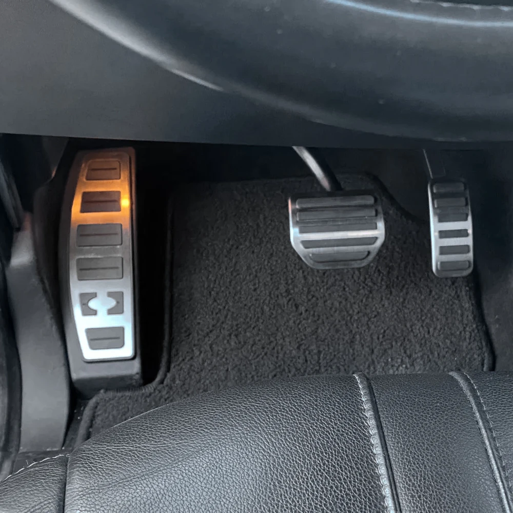 Car Brake Fuel Gas Accelerator Foot Pedal Cover for Land Rover Discovery 3 4 Range Rover Sport 2008-2013 Lhd Accessories