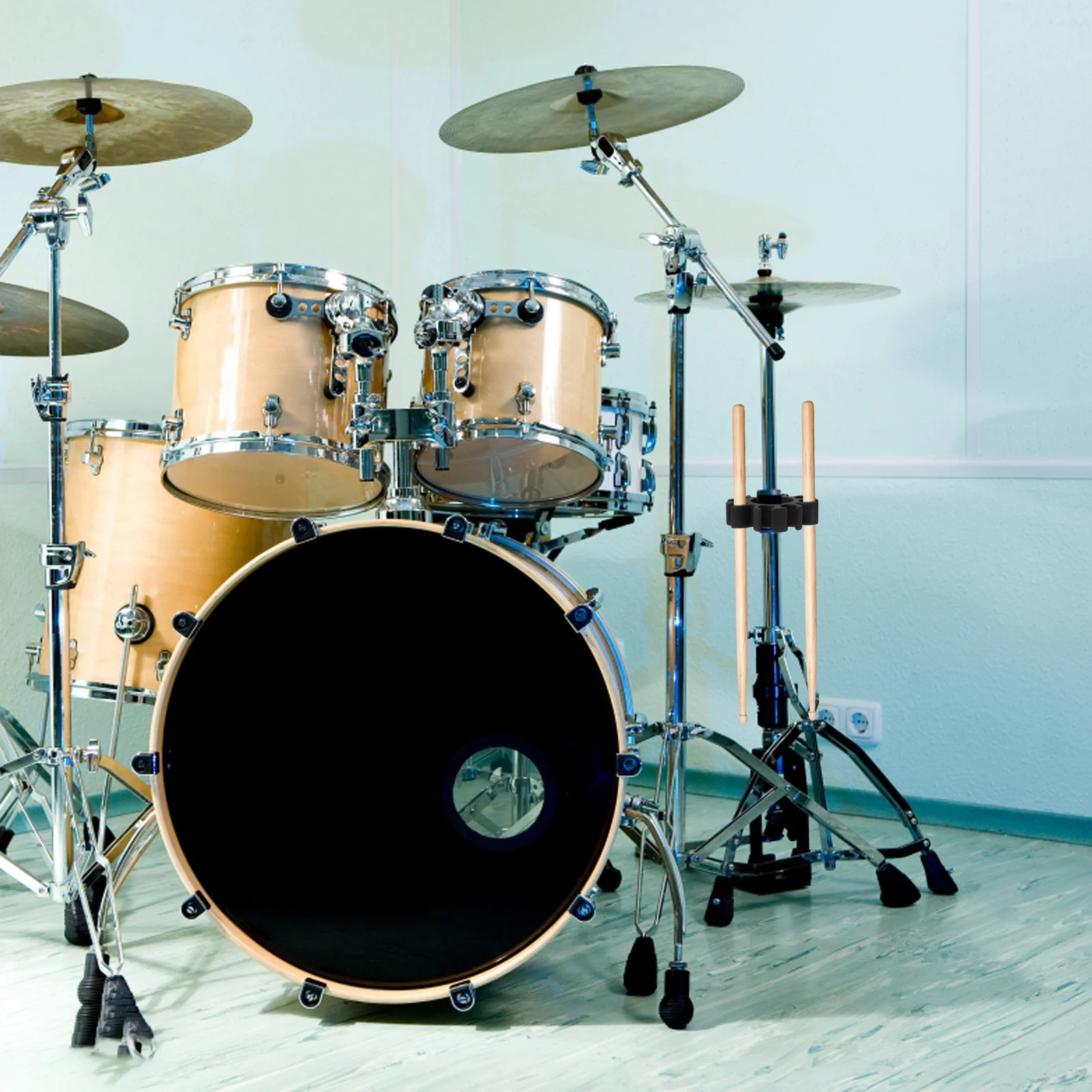 

Stick Clip Drum Organizer Control Kit Accessories Mallet Holder Storage Hanging Bag Compact Clamp