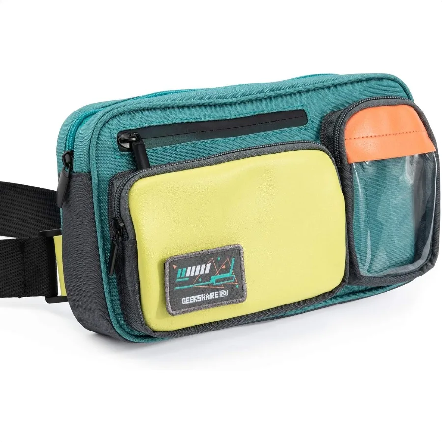 

Многофункциональный переключатель большой емкости, OLED, дорожный чехол, цветная контрастная лазерная сумка-мессенджер, совместимая с портативным переключателем