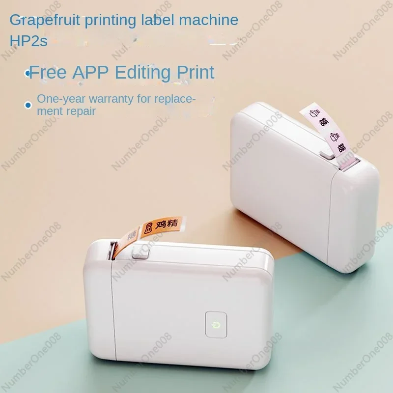 Paper Delivery Pomelo Printing Labeling Machine Thermal Small Household Smart Printer Portable Price Note Wedding Stickers