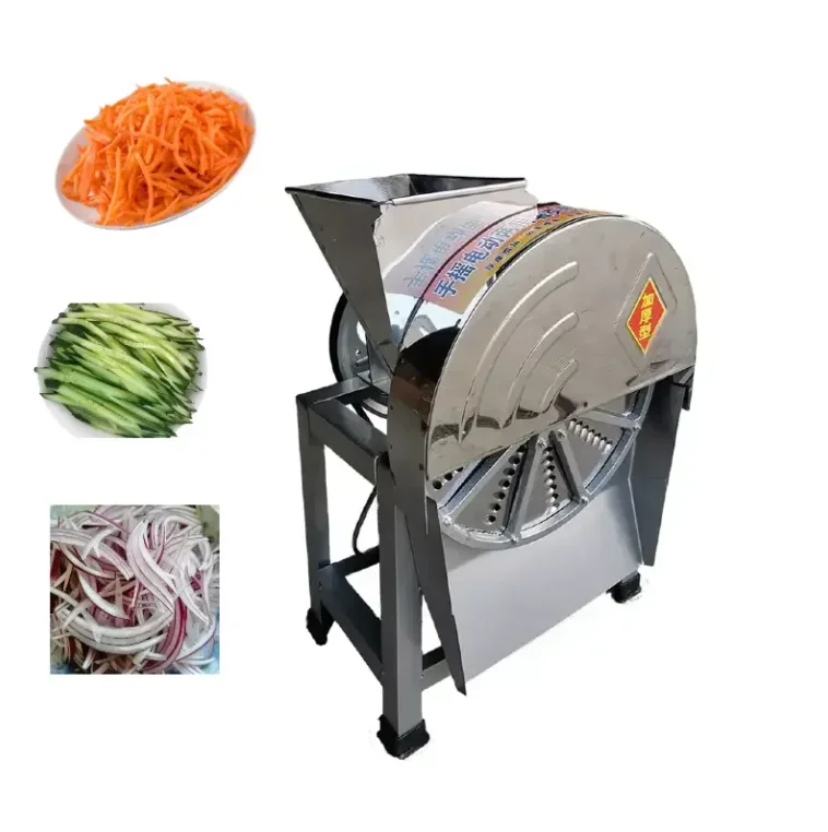 Easy to Operate Dual Use Manual Automatic Electric Vegetable Potato Grater Cassava Slicing Chipper Machine