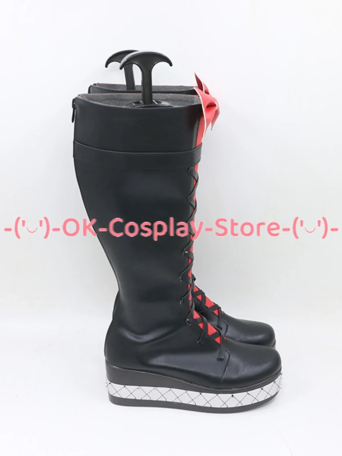 Witch M Andersdotter Cosplay Shoes Genshin Impact Cosplay Props PU Leather Shoes Halloween Carnival Boots Custom Made