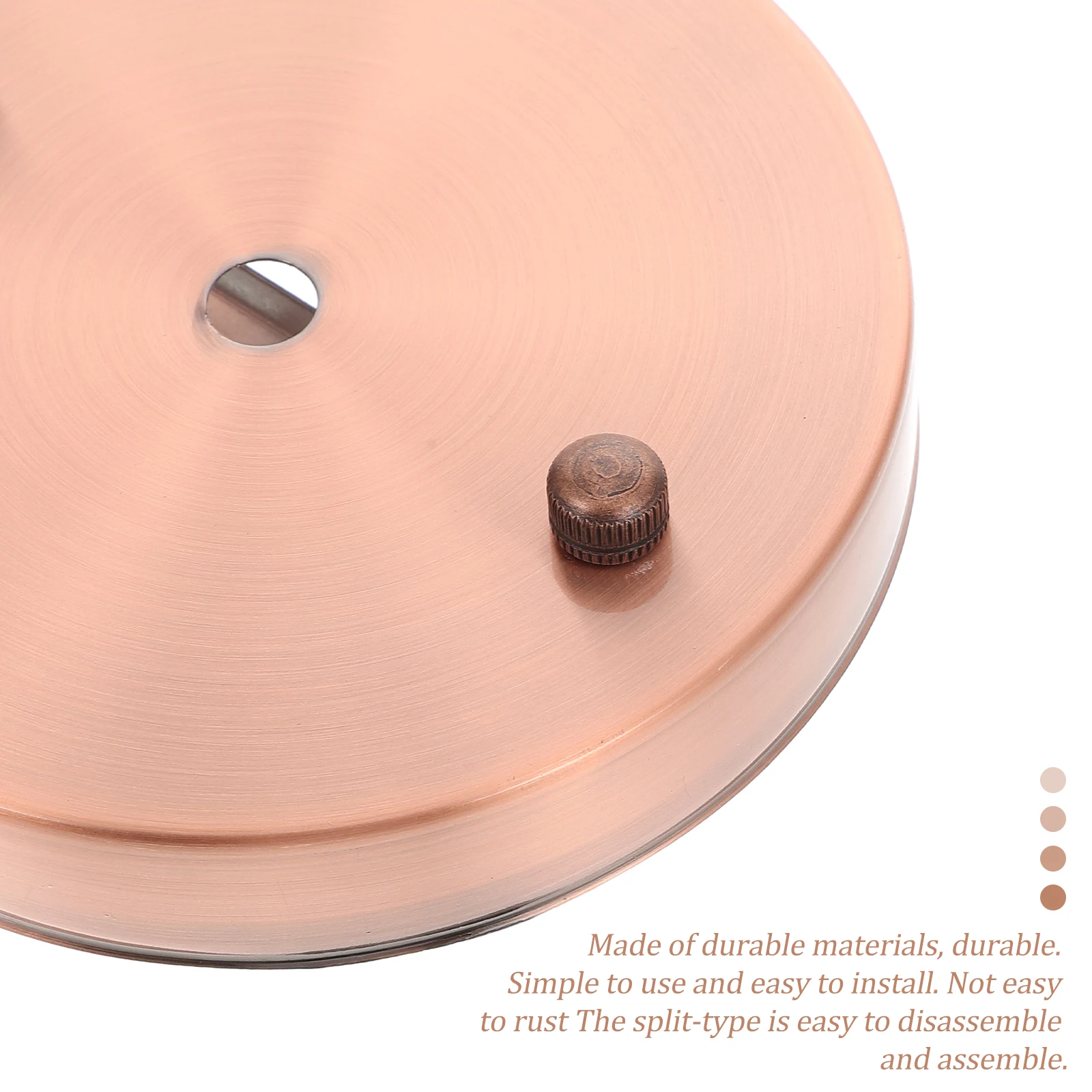 

Iron Electroplated Ceiling Light Fixture Mounting Bracket Cover Plate for Chandeliers Pendant Light Canopy Suitable for Cafe Bar