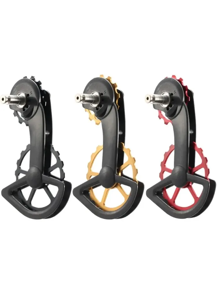 AliExpress NONE Ceramic Guide Wheel for Road Bicycle, Variable Speed Rear Wheel, Lightweight Carbon Fiber Design