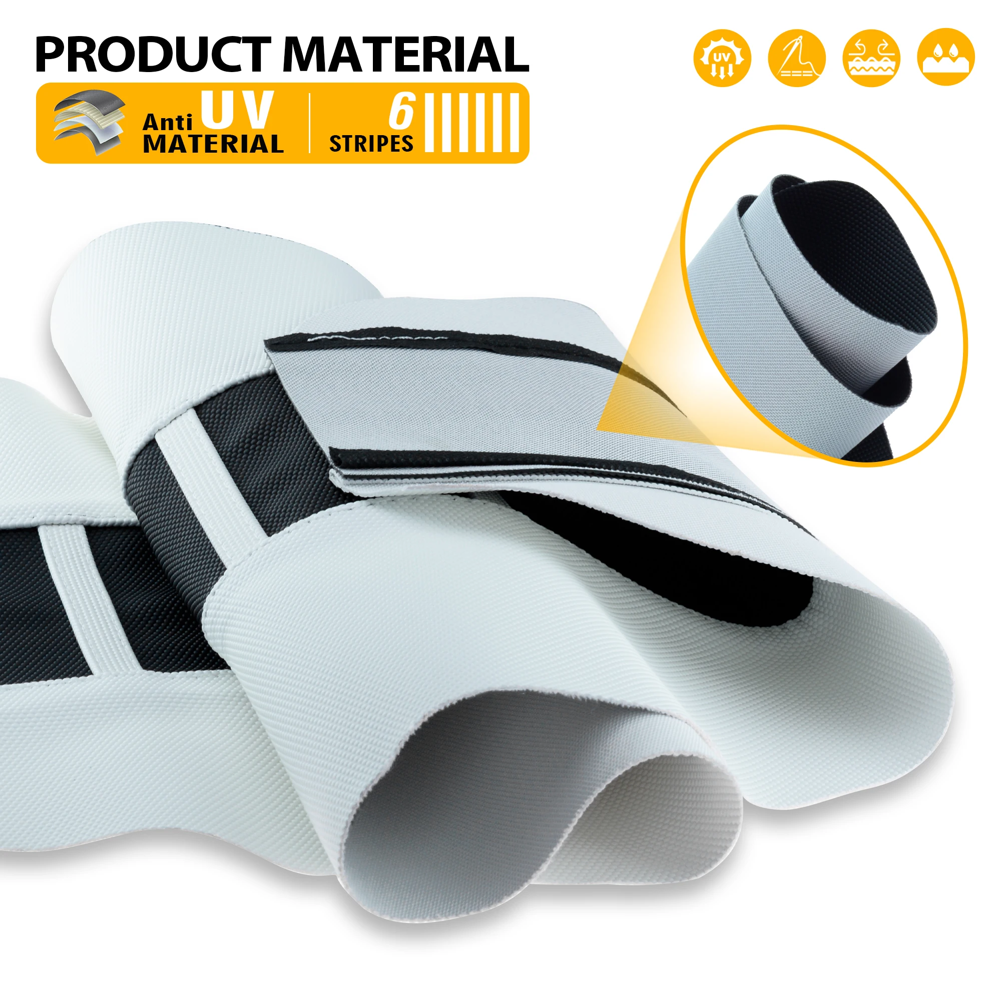 Powerzone مضلع غطاء مقعد لينة ل SX EXC CRF YZ TC KXF دراجة نارية المطاط القابض وسائد مقعد الملحقات