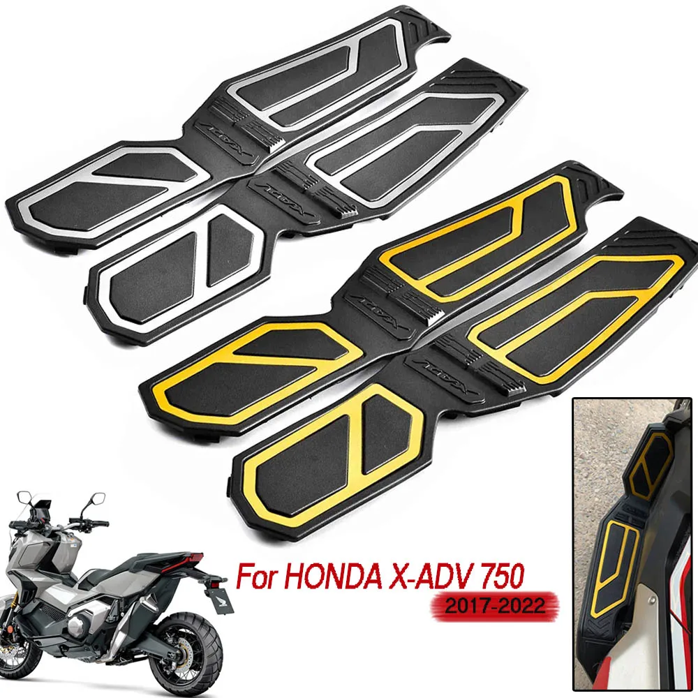 

For HONDA X ADV 750 XADV 750 XADV750 2017-2022 2018 2019 XADV 750 Footrest Foot Rest Pads Pedal Plate Board Pedals FootBoard