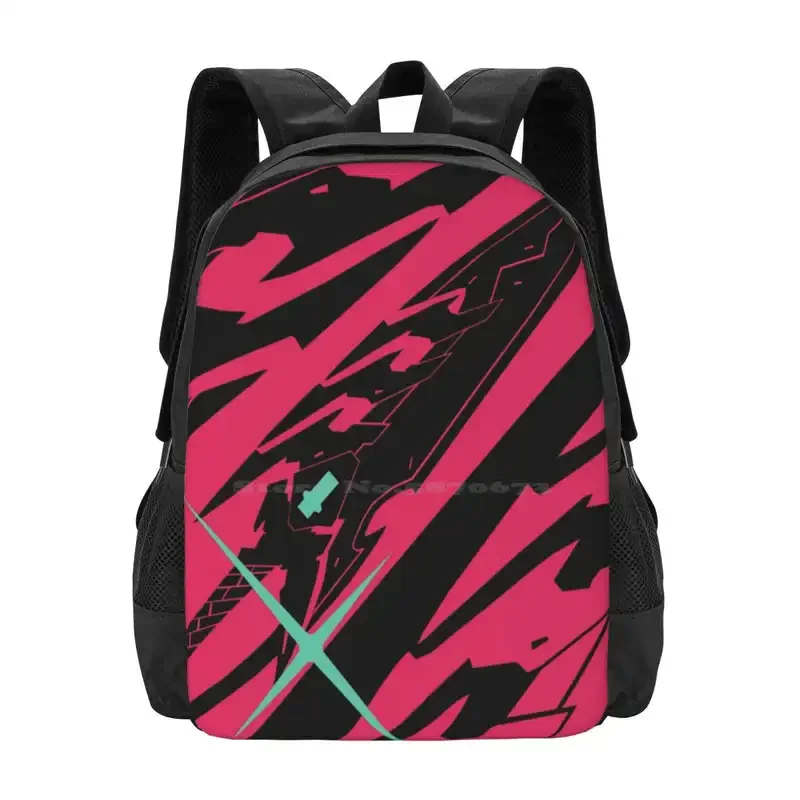 The Aegis ( Pyra ) Large Capacity School Backpack Laptop Bags Pyra Rex Aegis Xenoblade Chronicles 2 Switch Mythra