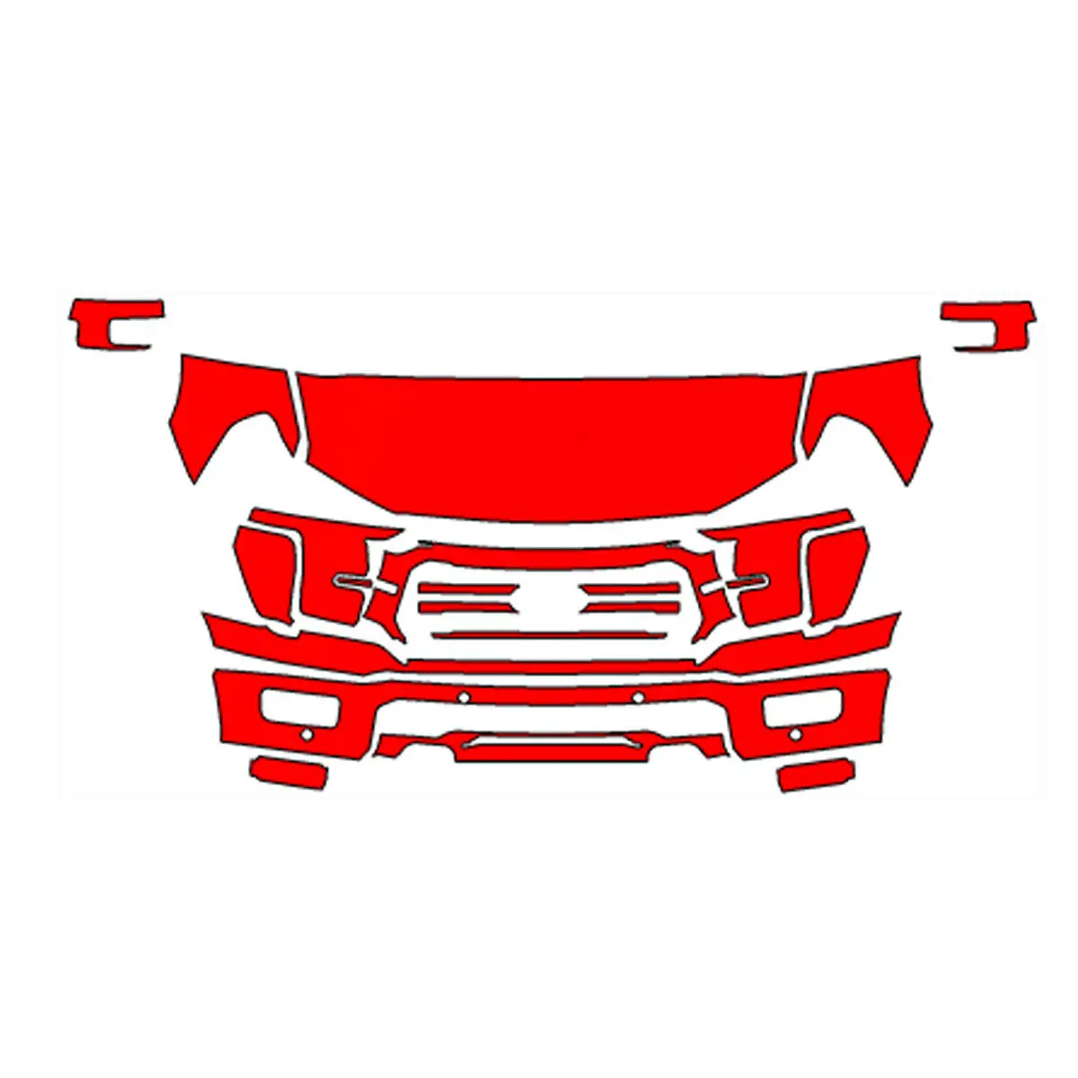 

For Ford F-150 Lariat 2024-2025 PreCut Paint Protection Film PPF Kit