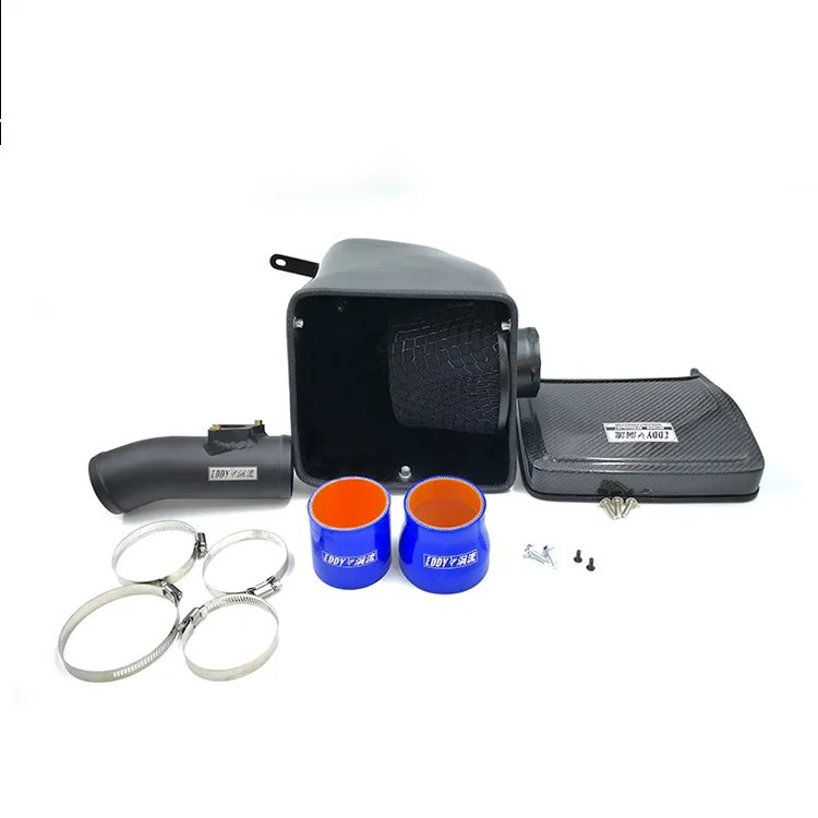 

High Flow Performance Cold Air Intake Kit Car Carbon Fiber Induction Air Intake Filter Kit for Honda Civic