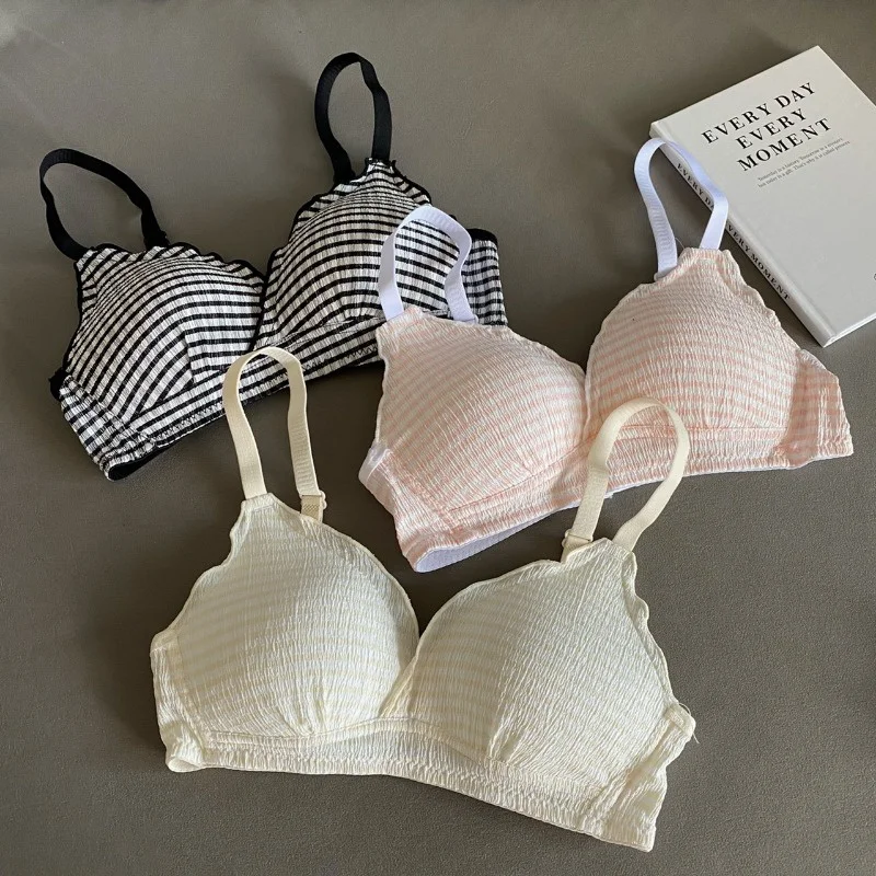 Soutien-gorge doux et respirant pour filles, haut pilote avec soutien et confort anti-affaissement, soutien-gorge léger