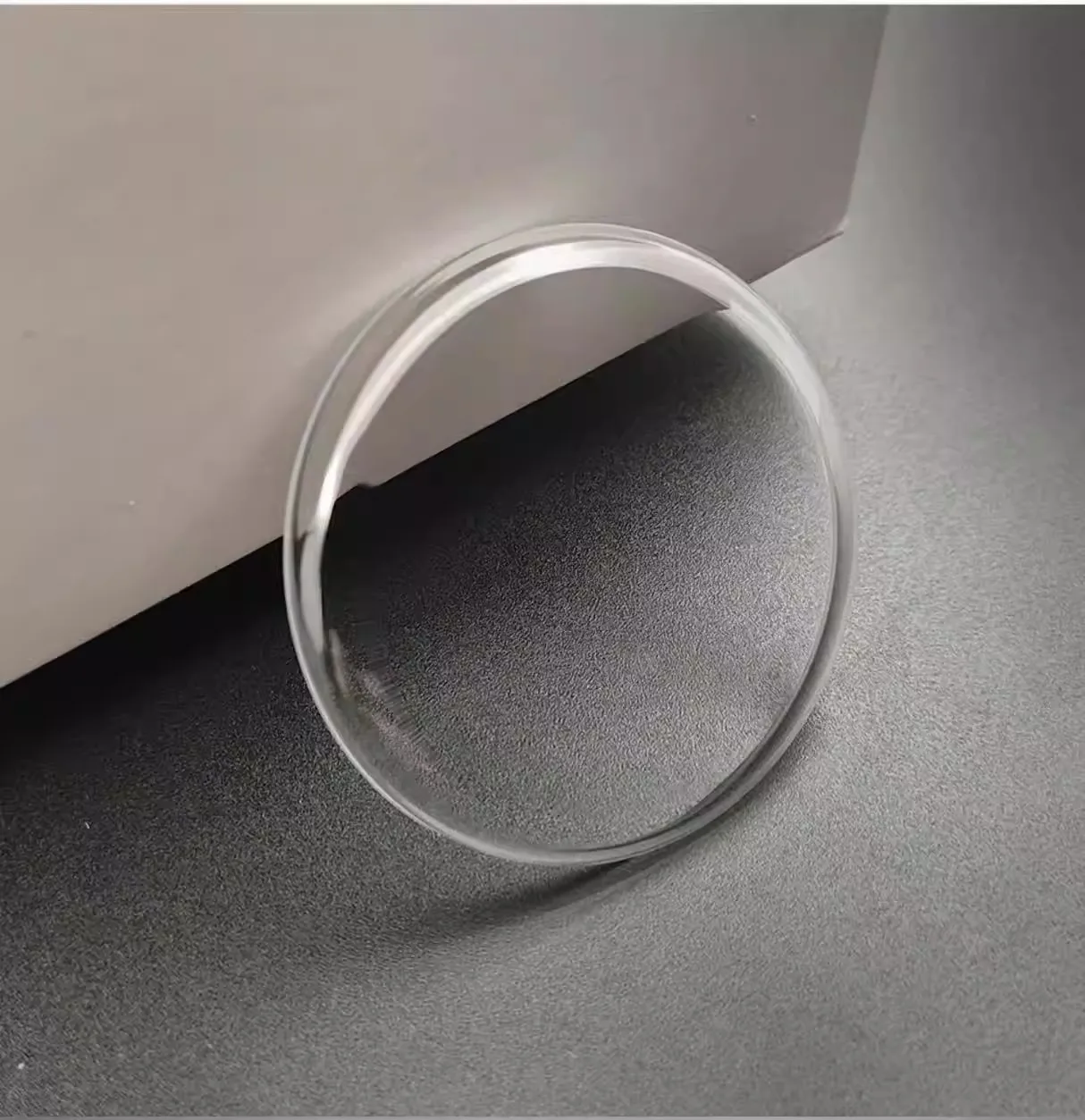 Watch accessories 24-43.5 Swiss pot lid coated glass crystal high brightness transparent watch mirror Coated glass