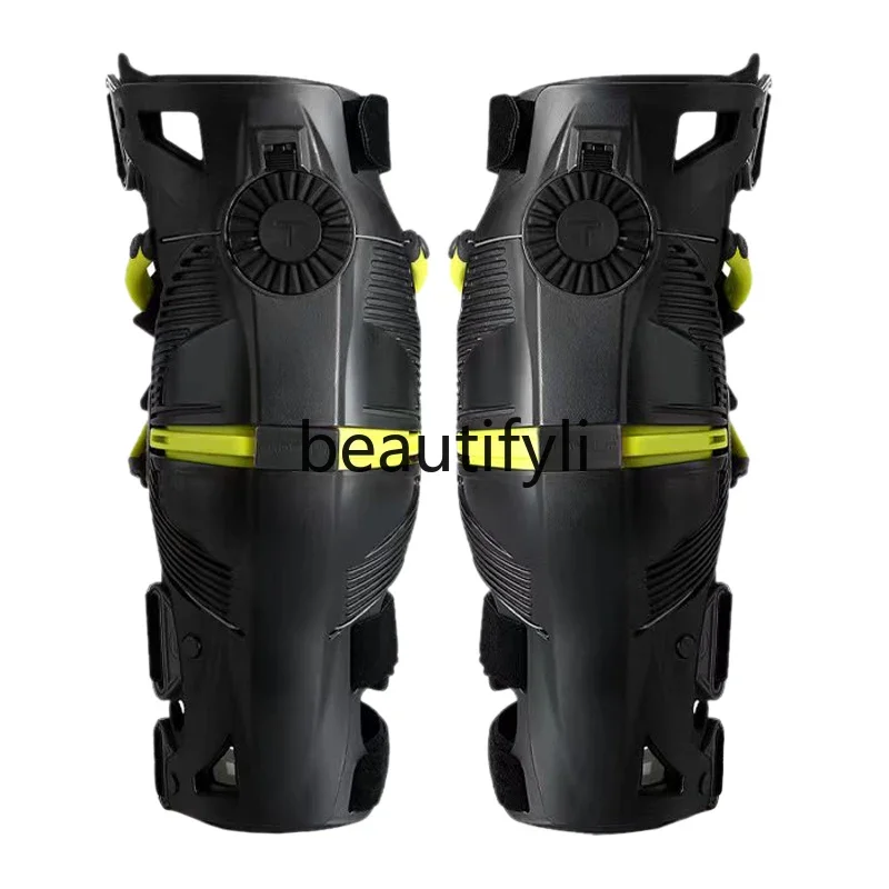 Off-road motorcycle mechanical leg knee pads protection anti-drop locomotive riding exoskeleton equipment protective gear