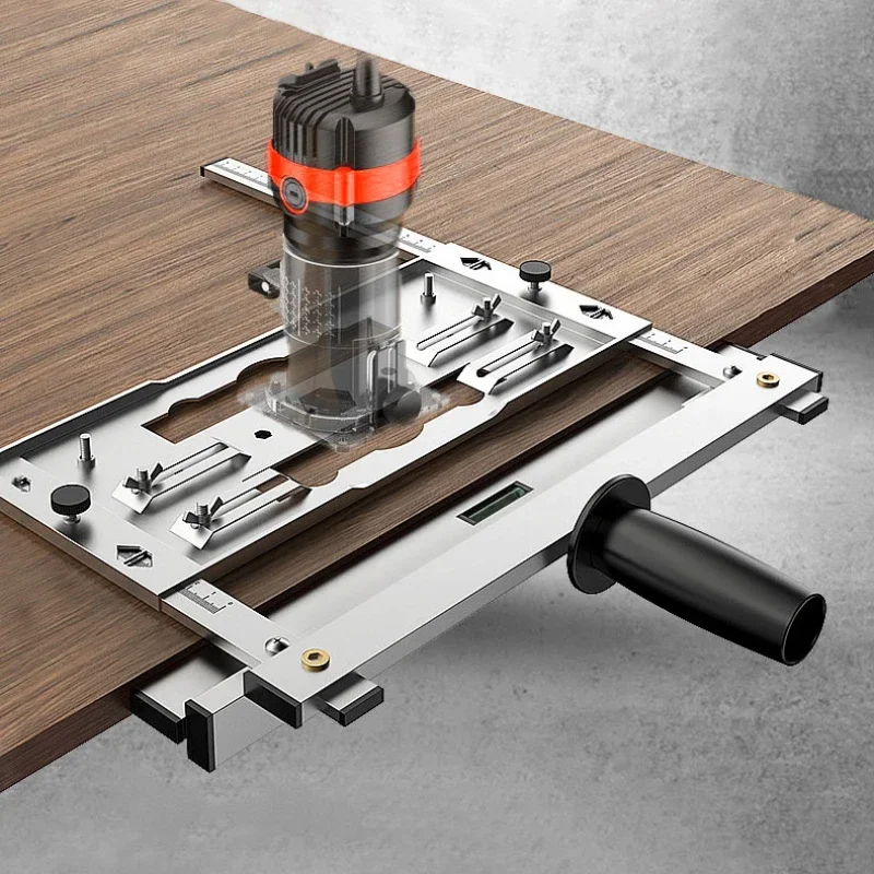 Circular Saw Holder Cutting Guide Rail Milling Woodworking Positioning Backing Board Tools and Machine Table Saws Accessories